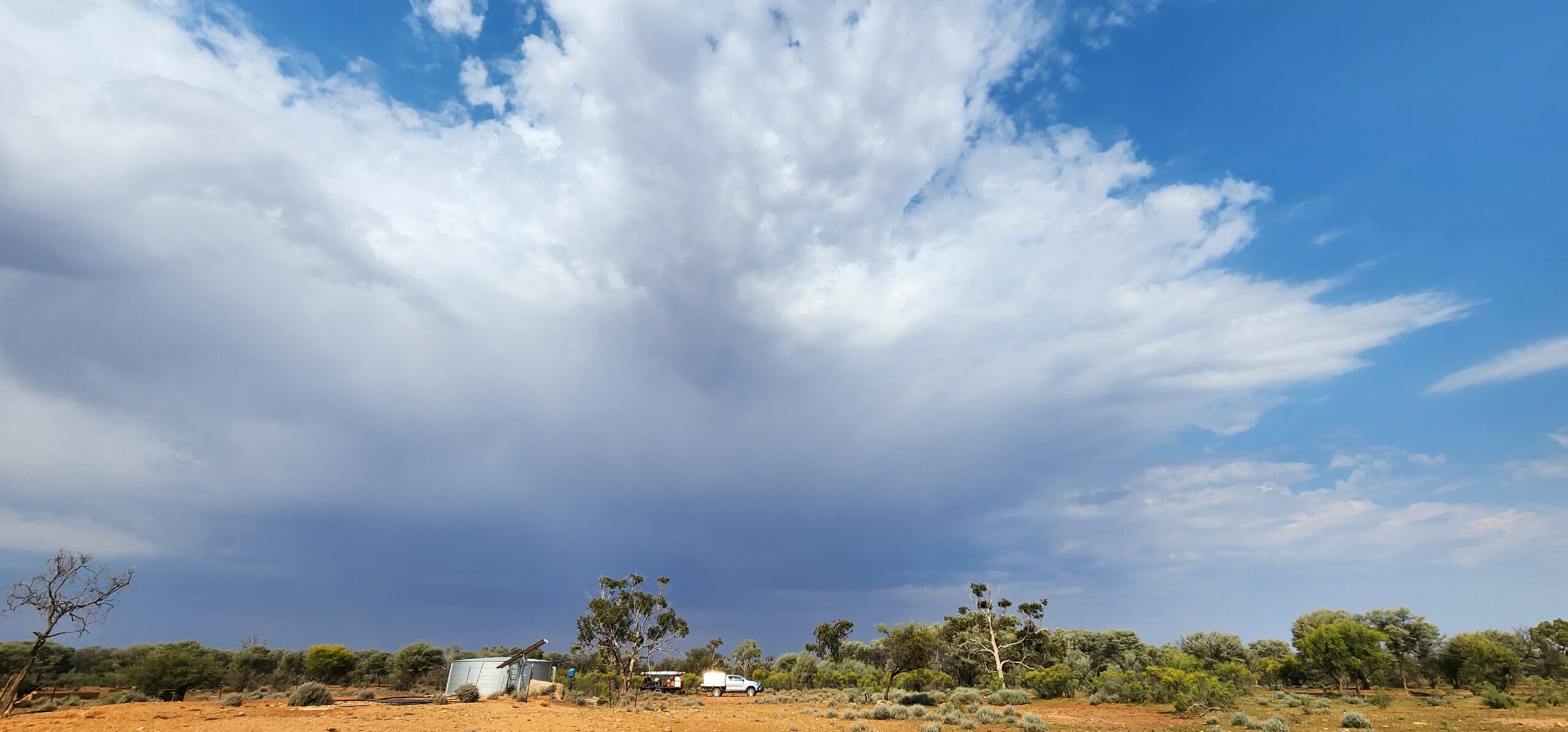 Rural water tank and pump monitoring installation